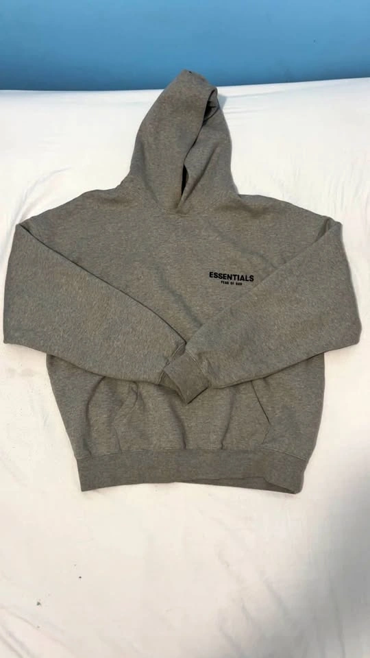 Fear of God Essentials Dark Oat Hoodie Size S