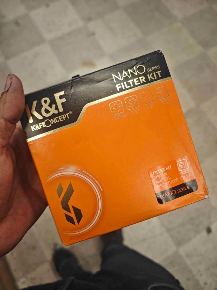 K&F Concept Nano Series Filter Kit – 62mm
