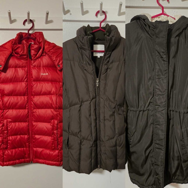 3 Women's Winter Jackets - Size M