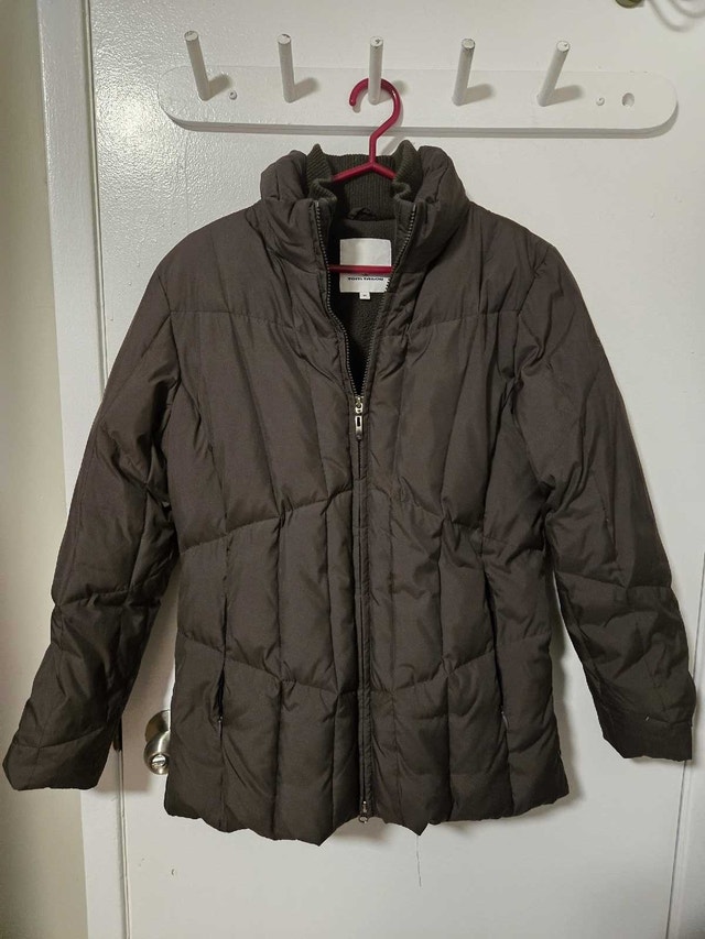Brown Down Puffer Jacket Tom Tailor