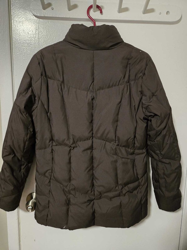 Brown Down Puffer Jacket Tom Tailor - photo 4