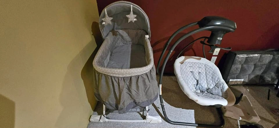 Baby Swing and Bassinet