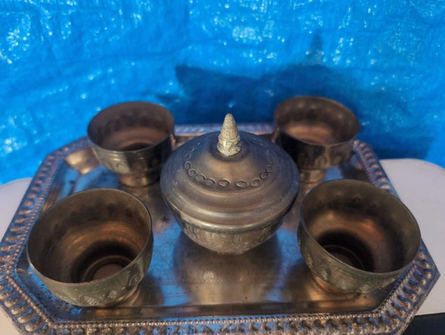 Vintage Silver Plated Tea Set