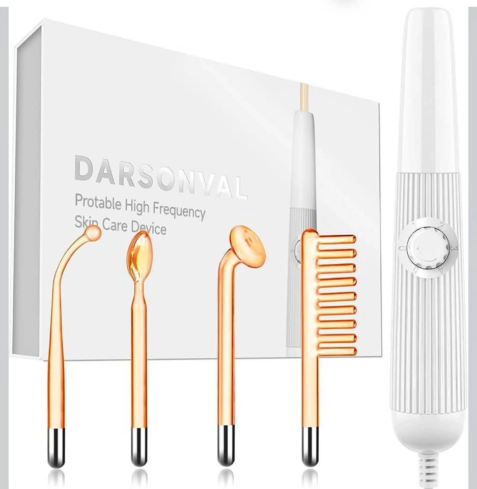 DARSONVAL High Frequency Facial Wand Micro-Care Skin Care