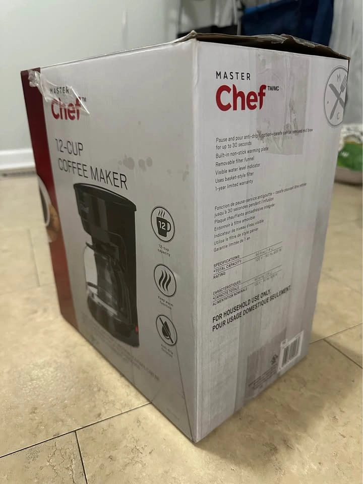 Master Chef Coffee Maker - 12 Cups - photo 2