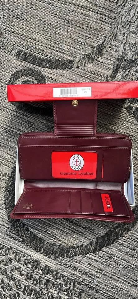 New leather wallet by J. G. Hook. - photo 2