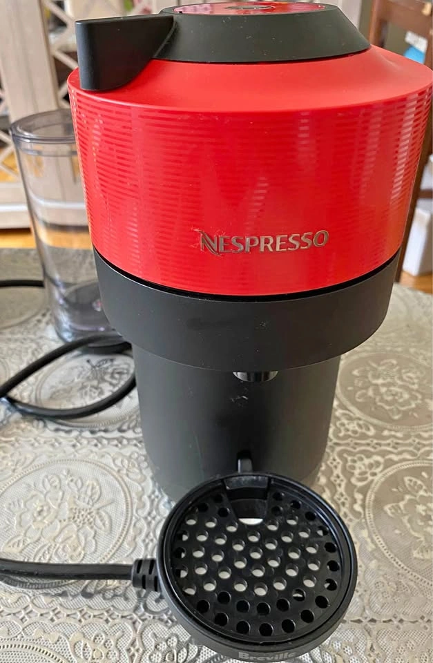Nespresso Vertuo Pop+ Spicy Red Coffee Machine - Excellent Condi
