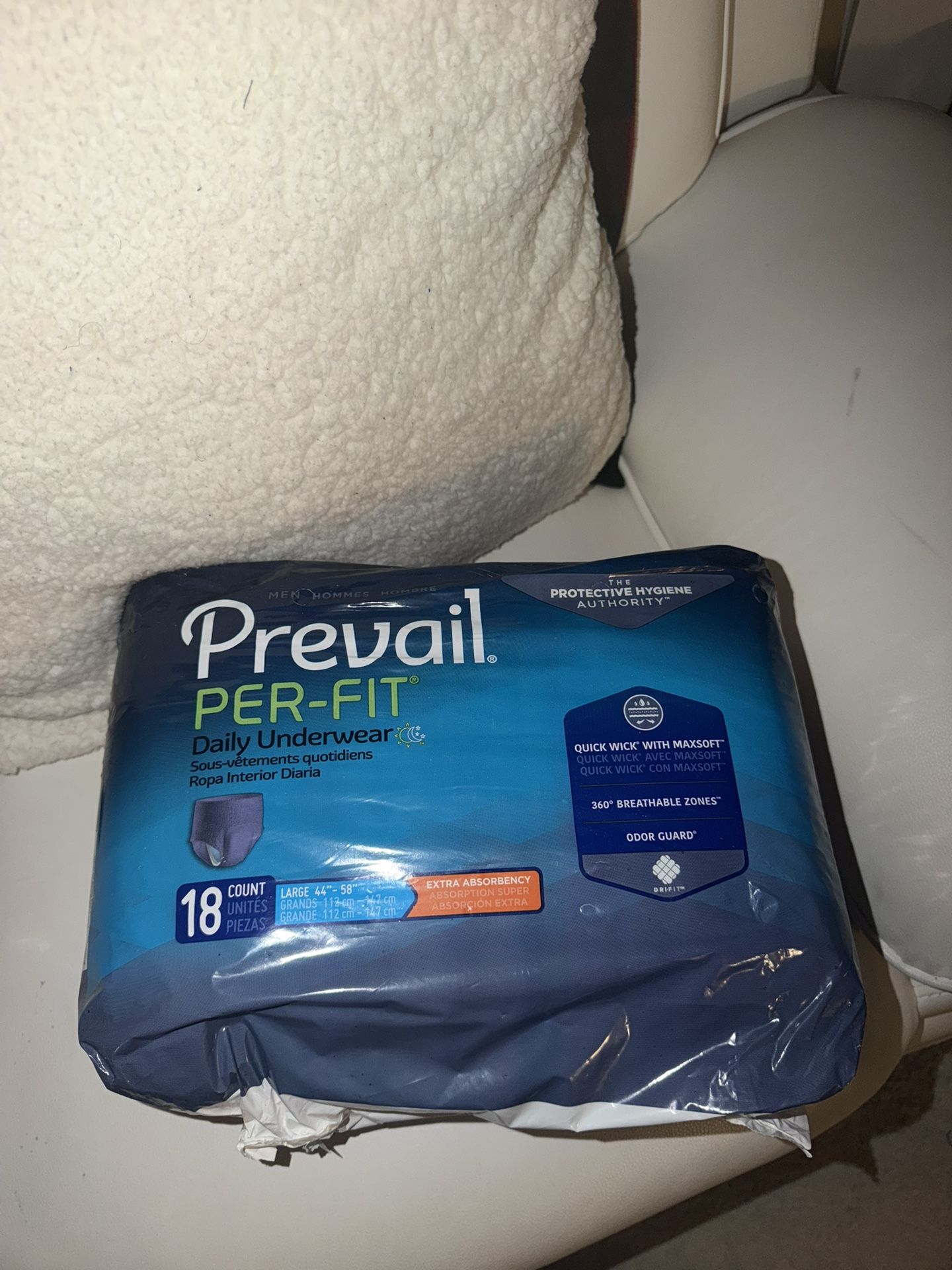 Prevail Per-Fit Adult Underwear - Moderate to Heavy Protection - photo 2