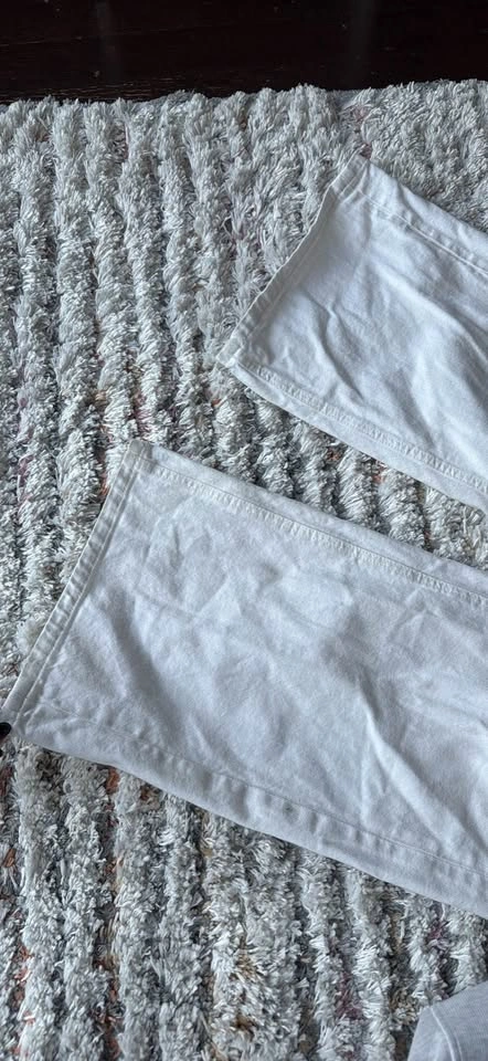 White Wide Leg Jeans - Size 0 - 2 - photo 3