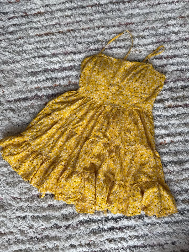 Floral mini dress - Small - photo 2