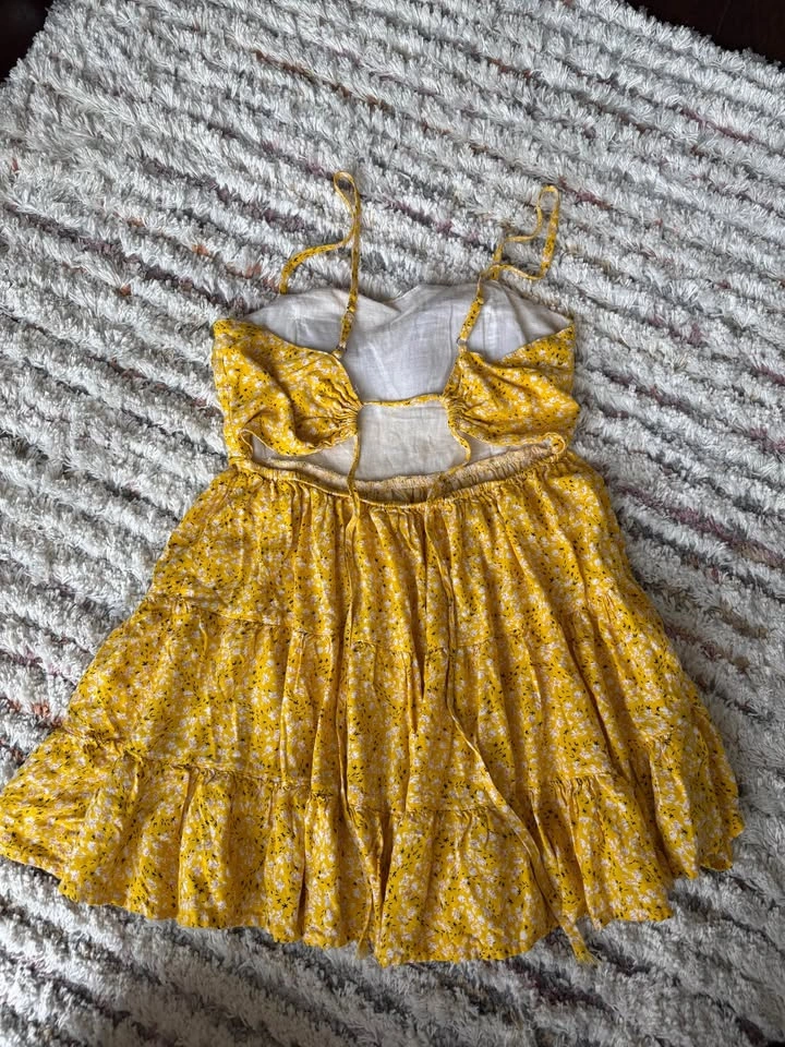Floral mini dress - Small - photo 3