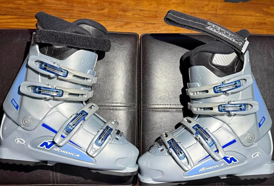 Nordica BXR Ski Boots - Silver Blue