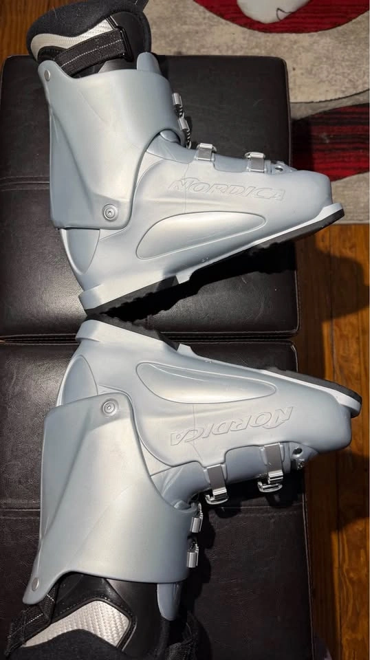 Nordica BXR Ski Boots - Silver Blue - photo 3