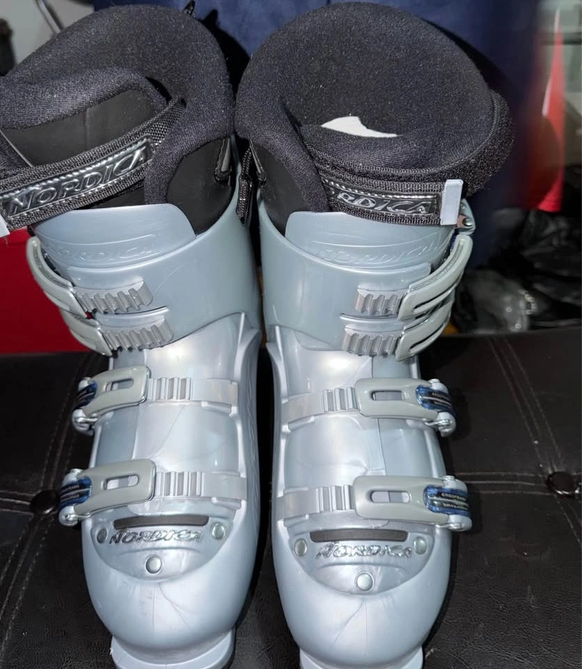 Nordica BXR Ski Boots - Silver Blue - photo 5
