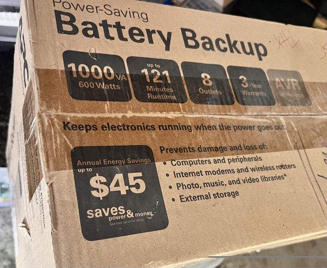 BNIB APC backup Pro 1500 - photo 3