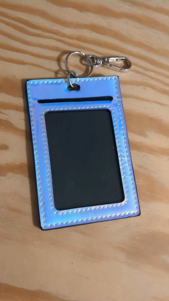 Holographic LGBTQ+ Bag Tag for Luggage - photo 2