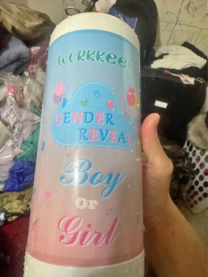 Giant Gender Reveal Color Fire Extinguisher - Blue