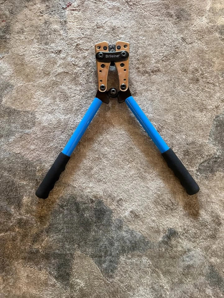 Heavy Duty Lug Crimping Tool (6mm² - 50mm²) with Crimps - photo 2