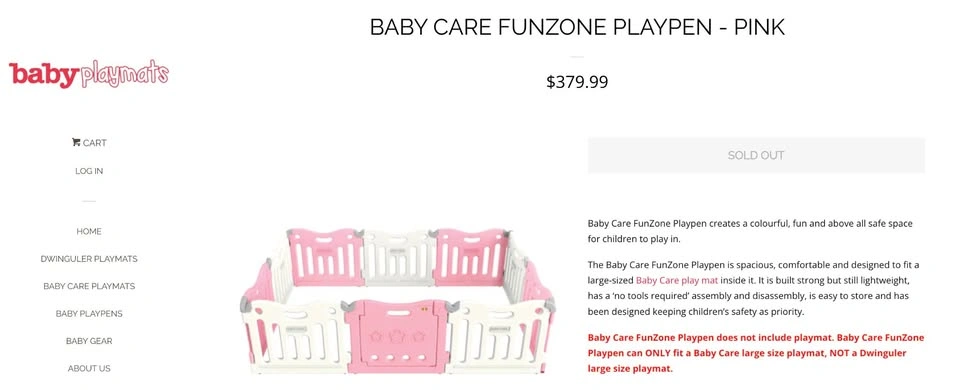 Baby Care Playpen + Play Mat (Hwy7 & Bathurst) - photo 3