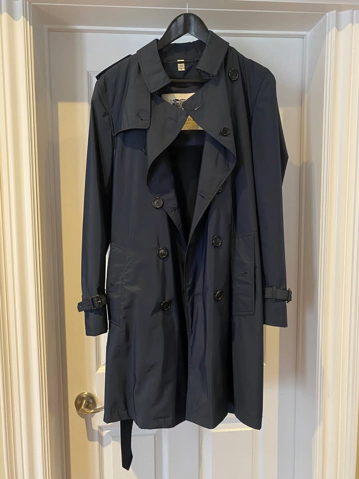 Authentic Burberry Men's Trench Coat w/ Removable Lining