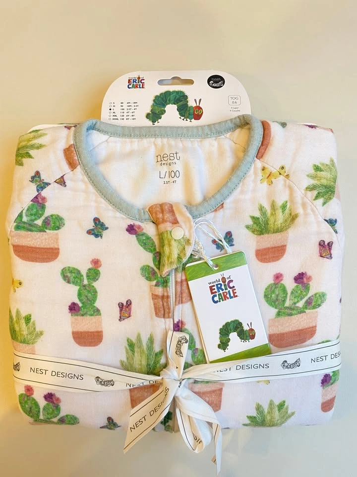 Nest Designs Sleep Bag 0.6 TOG Bamboo 2.5T-4T
