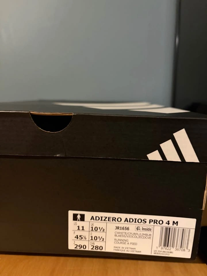 BNWT - adidas Adizero Adios Pro 4 (Men’s Size 11) - photo 3