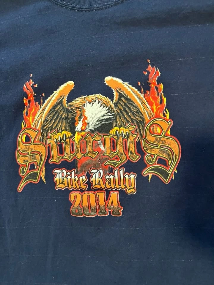 2014 Sturgis Bike Rally Eagle Skull T-Shirt - photo 2