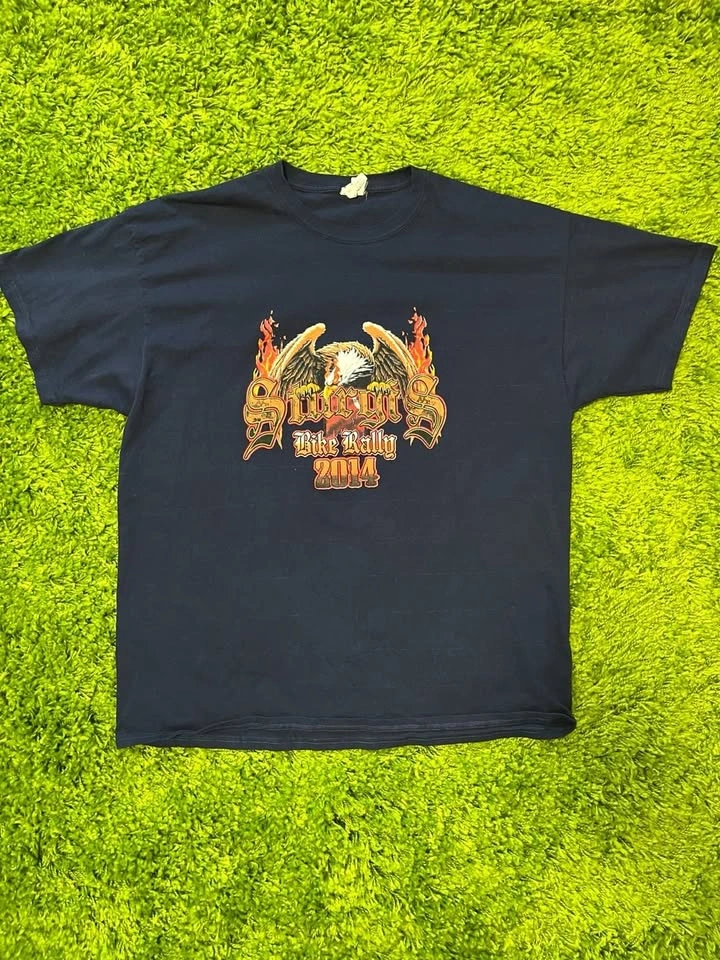 2014 Sturgis Bike Rally Eagle Skull T-Shirt - photo 4