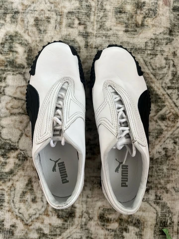 Puma Mostro Leather Low-Top Sneakers White/Black - photo 2