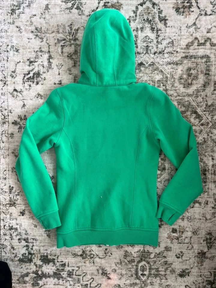 Ivivva Athletica Girls Green Zip Up Hoodie Size 14 - photo 3