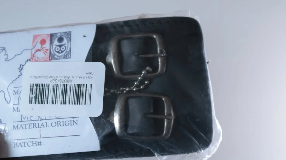 Genuine Leather Wrist Cuff with Pouch - BRAND NEW - photo 5