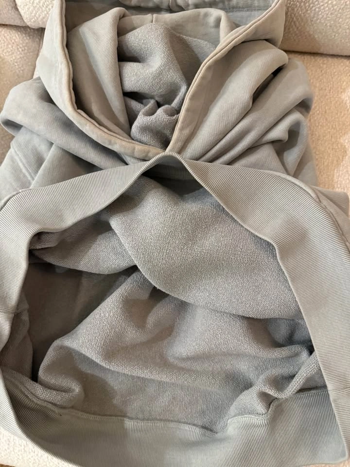 Velour Garments (L) Neutral Grey Hoodie - photo 2