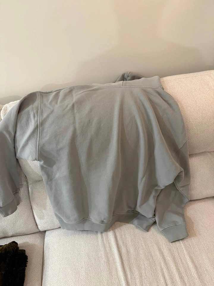 Velour Garments (L) Neutral Grey Hoodie - photo 3