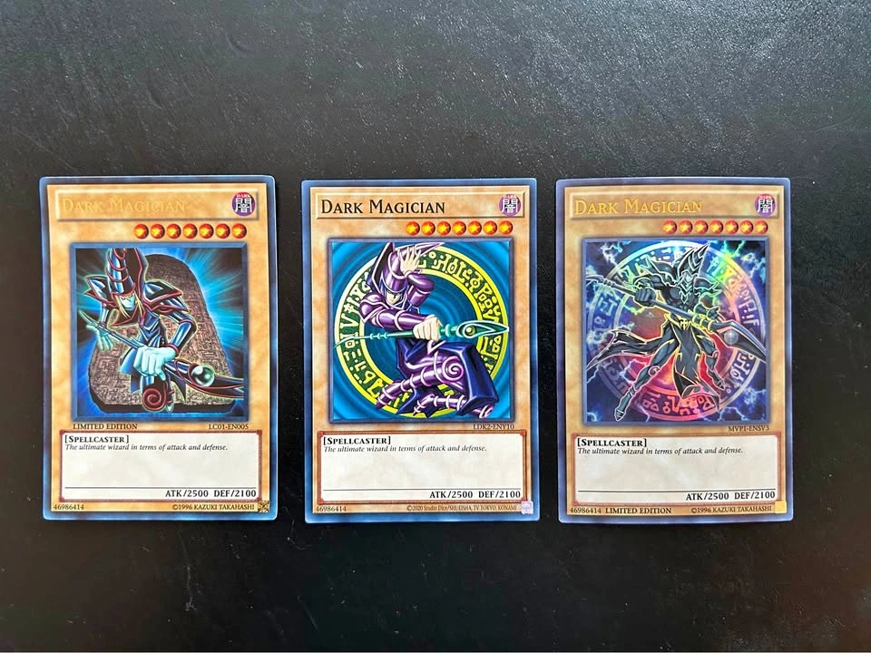 Yu-Gi-Oh! Dark Magician 3 artworks bundle