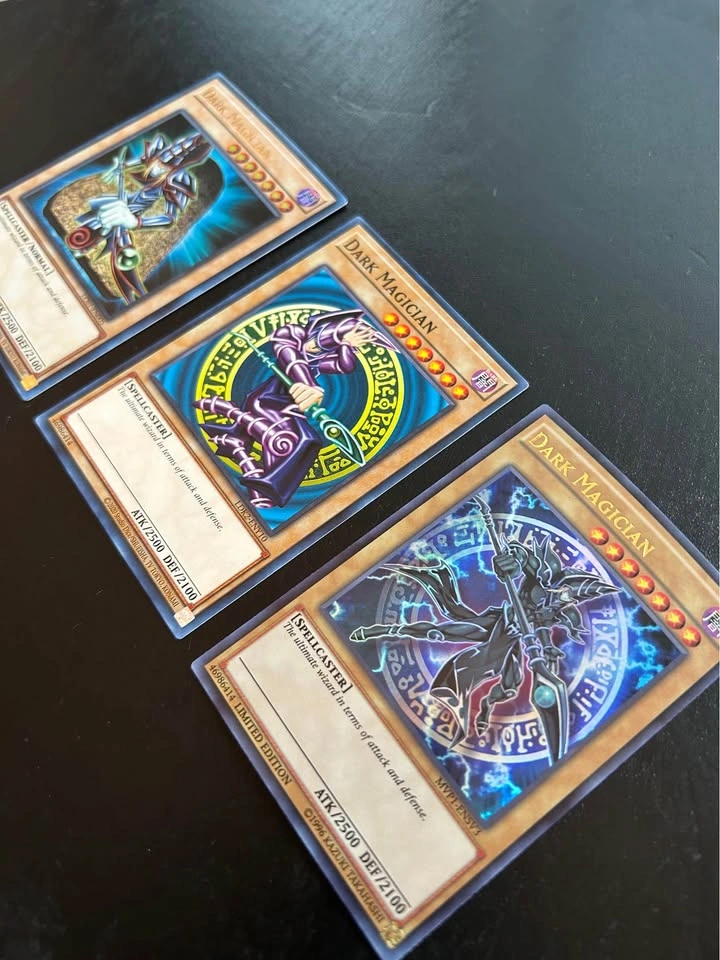 Yu-Gi-Oh! Dark Magician 3 artworks bundle - photo 4