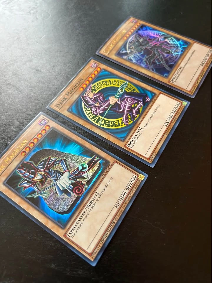 Yu-Gi-Oh! Dark Magician 3 artworks bundle - photo 5