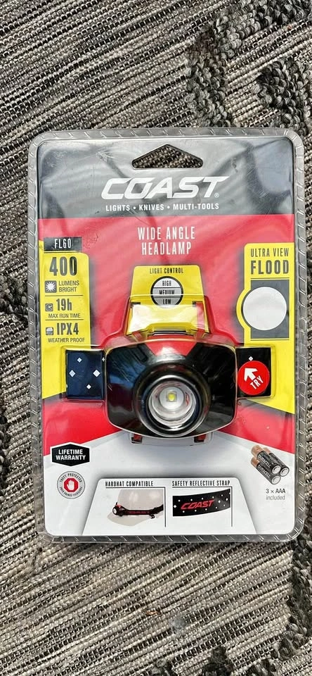 Coast FL60 White Angle Headlamp