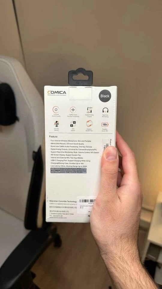 Comica Vimo Q 4 Channel Wireless Microphone - photo 3