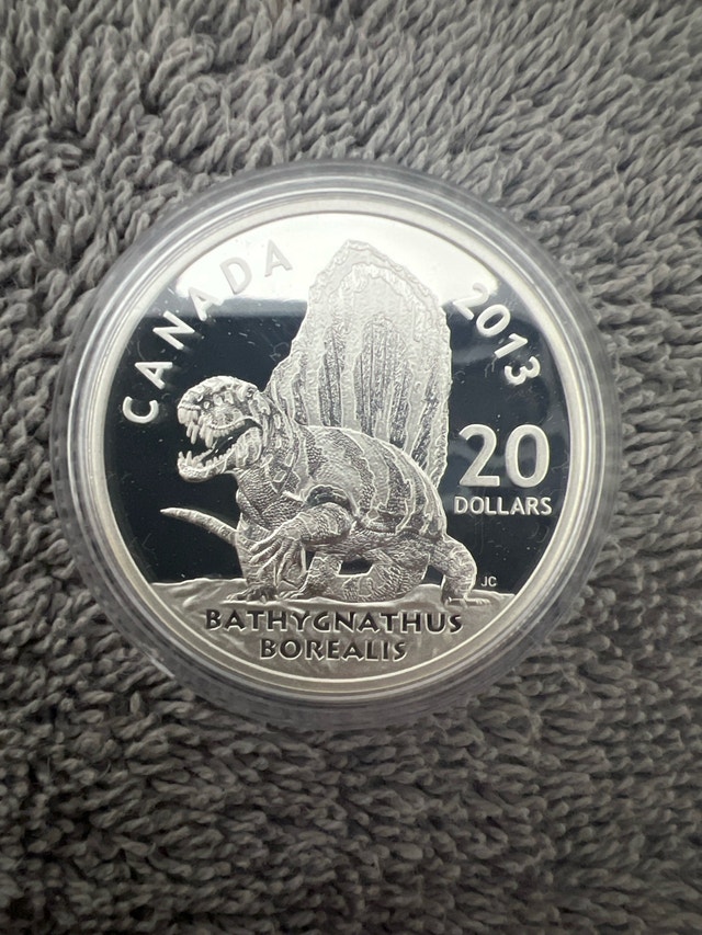 .9999 1oz Silver Canadian Dinosaur Series