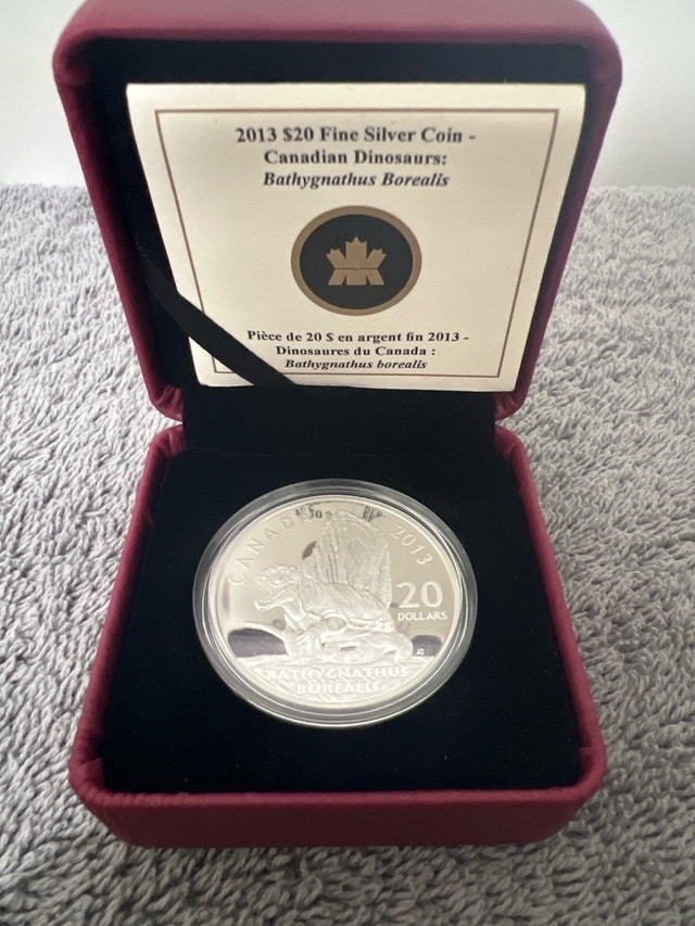 .9999 1oz Silver Canadian Dinosaur Series - photo 3