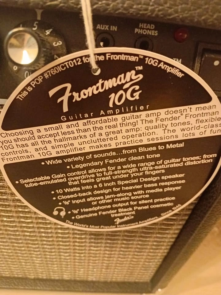 Fender Frontman 10g Guitar Amp - photo 4