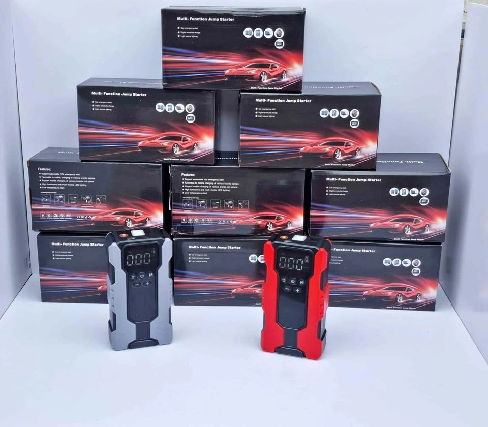4000A 18000mAh Car Jump Starter & Tire Inflator