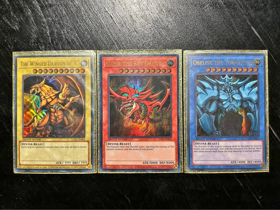 Yu-Gi-Oh! Egyptian God bundle