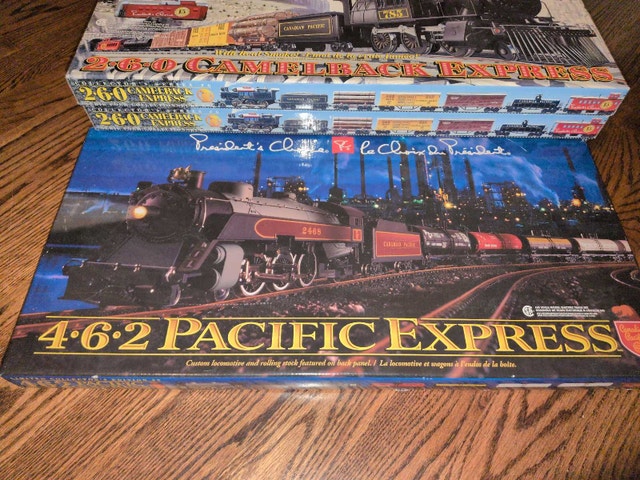 Presidents Choice 462 Pacific Express & 260 C Model Trains