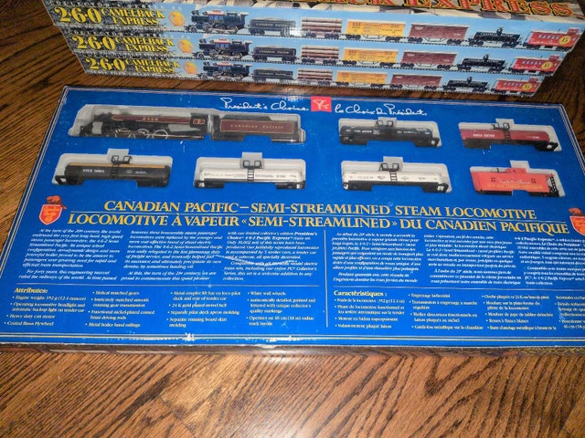 Presidents Choice 462 Pacific Express & 260 C Model Trains - photo 2