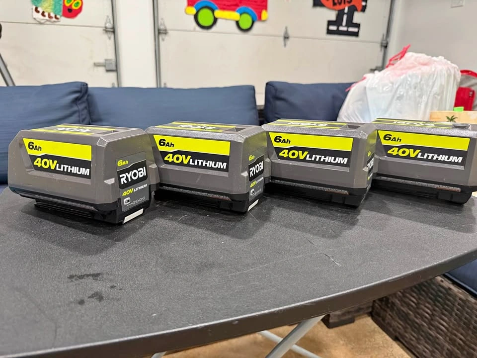 Ryobi 40V 6Ah Batteries