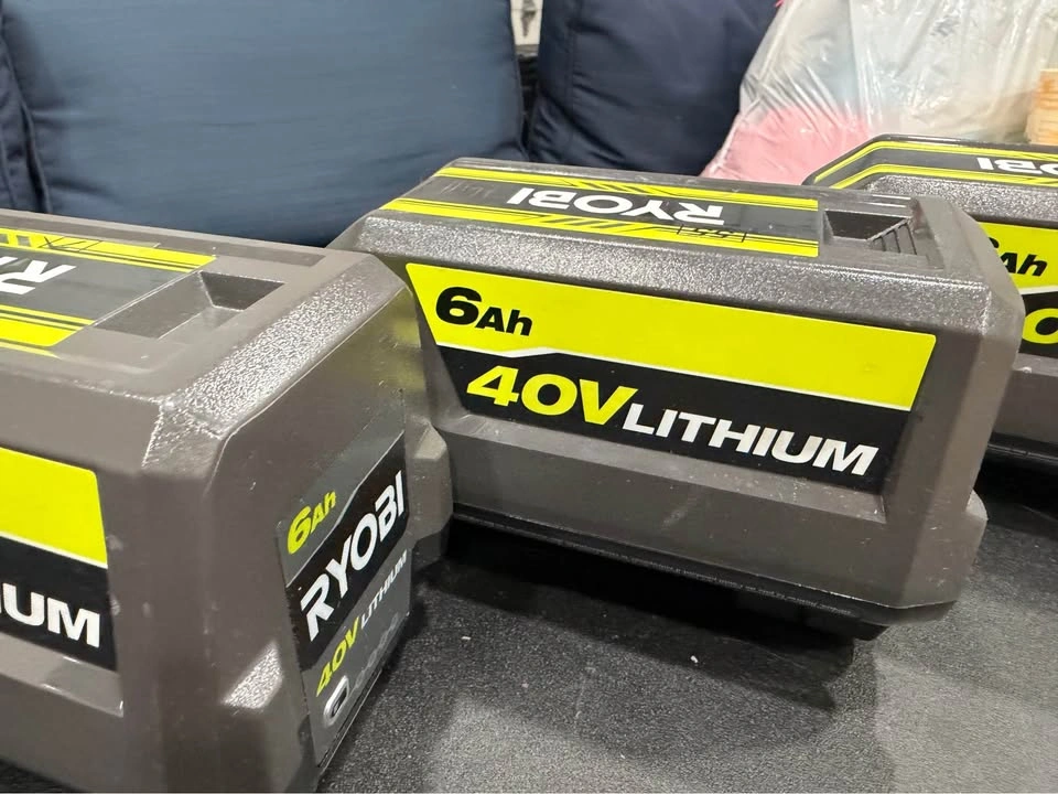 Ryobi 40V 6Ah Batteries - photo 3