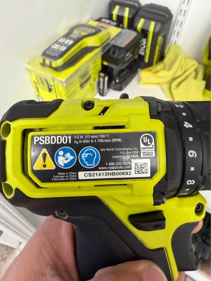 Ryobi 18V HP Drill / Driver - photo 3