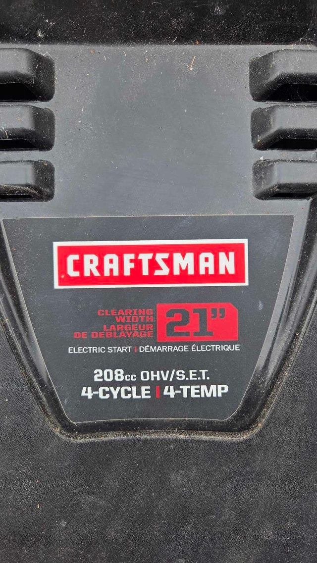 21" Craftsman Snowblower - photo 2