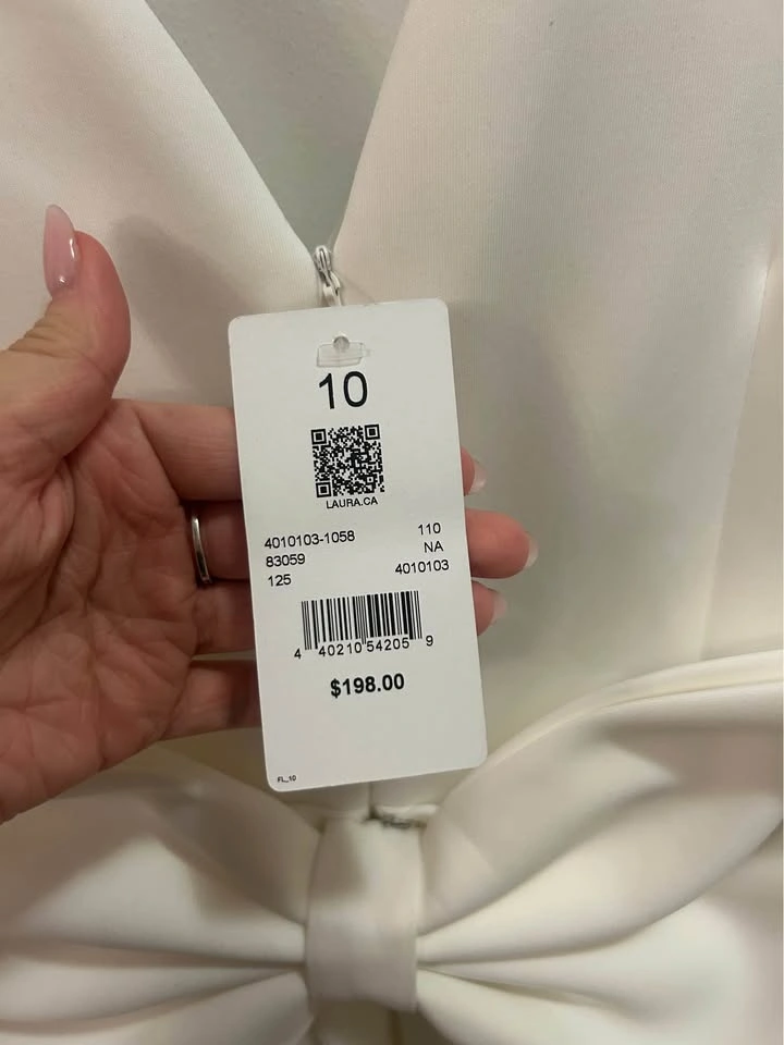 Brand New Laura White Dress (With Tags!) - photo 3